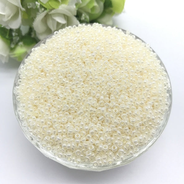 1000pcs 2mm Charm Czech Glass Seed Beads DIY Bracelet Necklace For Jewelry Making Accessories