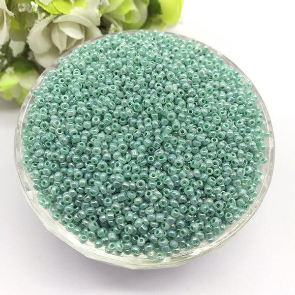 1000pcs 2mm Charm Czech Glass Seed Beads DIY Bracelet Necklace For Jewelry Making Accessories