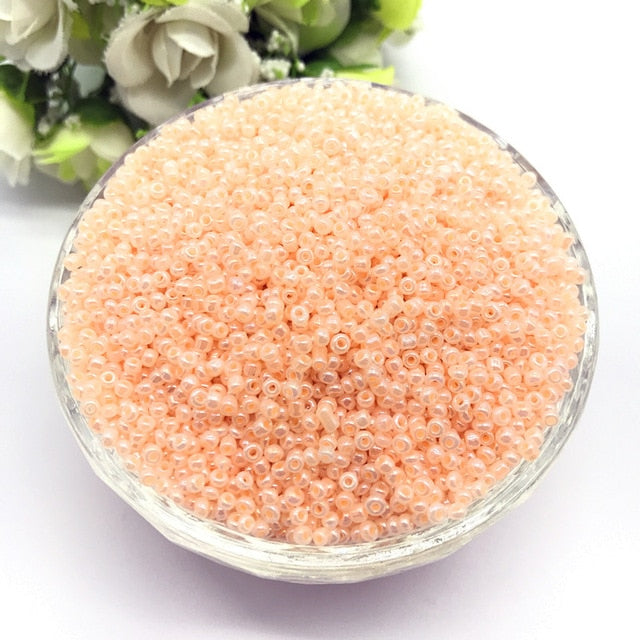 1000pcs 2mm Charm Czech Glass Seed Beads DIY Bracelet Necklace For Jewelry Making Accessories