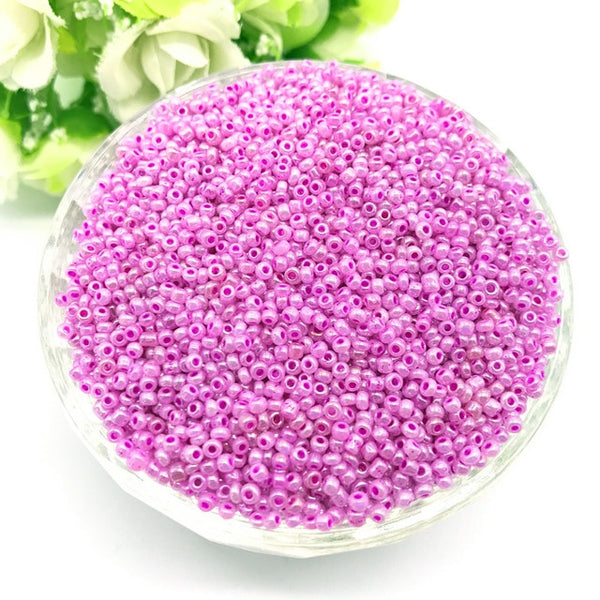1000pcs 2mm Charm Czech Glass Seed Beads DIY Bracelet Necklace For Jewelry Making Accessories