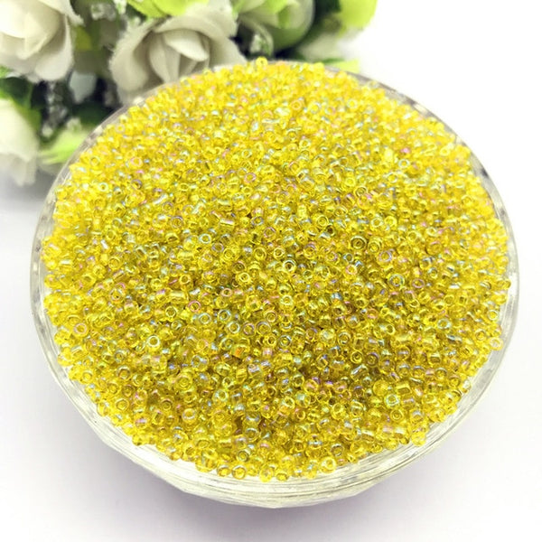 1000pcs 2mm Charm Czech Glass Seed Beads DIY Bracelet Necklace For Jewelry Making Accessories