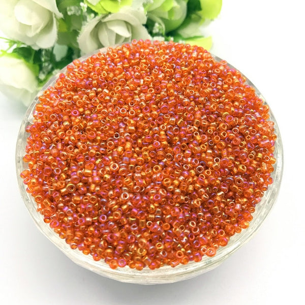 1000pcs 2mm Charm Czech Glass Seed Beads DIY Bracelet Necklace For Jewelry Making Accessories