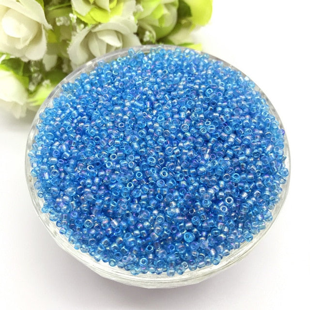 1000pcs 2mm Charm Czech Glass Seed Beads DIY Bracelet Necklace For Jewelry Making Accessories