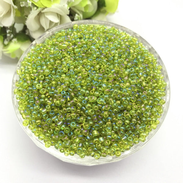 1000pcs 2mm Charm Czech Glass Seed Beads DIY Bracelet Necklace For Jewelry Making Accessories