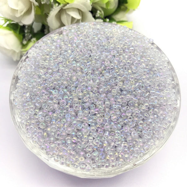 1000pcs 2mm Charm Czech Glass Seed Beads DIY Bracelet Necklace For Jewelry Making Accessories