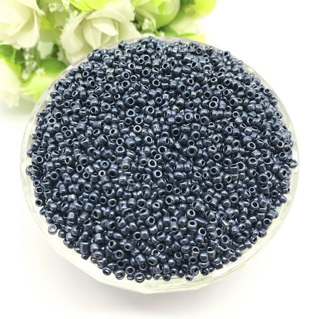 1000pcs 2mm Charm Czech Glass Seed Beads DIY Bracelet Necklace For Jewelry Making Accessories