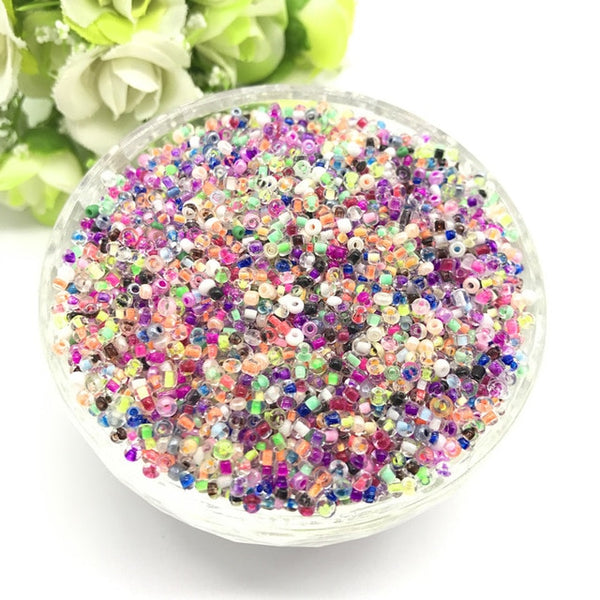 1000pcs 2mm Charm Czech Glass Seed Beads DIY Bracelet Necklace For Jewelry Making Accessories
