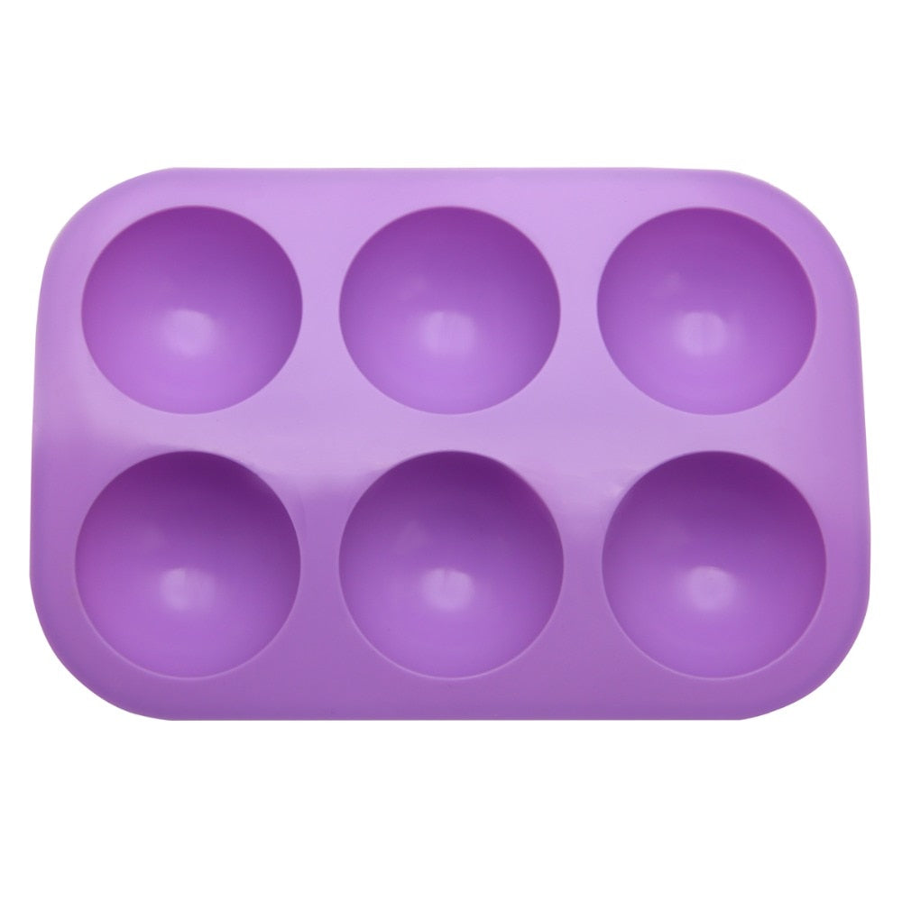New Silicone Half Ball Sphere Mold Chocolate Cupcake Cake Mold DIY Baking Decorative Cake Mould Tool