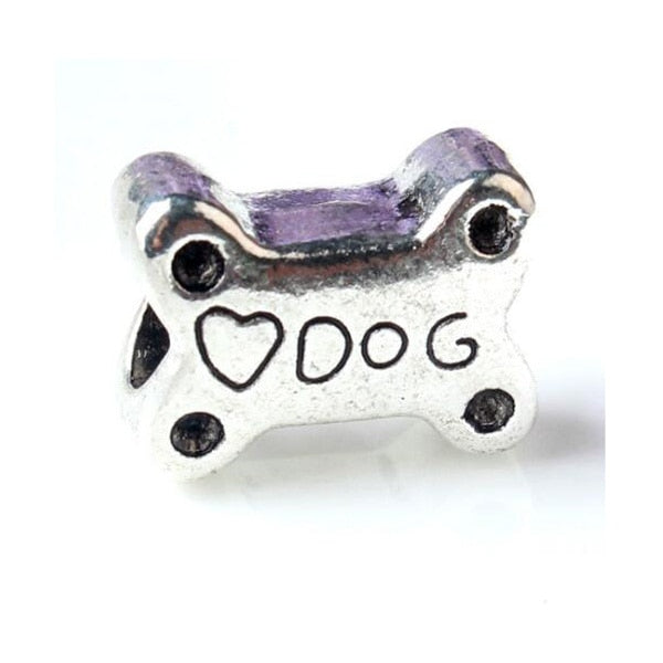 Btuamb Vintage Star Owl Cat House Mickey Cartoon Charm Beads Fit Pandora Bracelets & Bangles for Women DIY Making Ethnic Jewelry