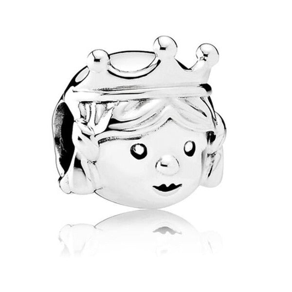 Btuamb Vintage Star Owl Cat House Mickey Cartoon Charm Beads Fit Pandora Bracelets & Bangles for Women DIY Making Ethnic Jewelry