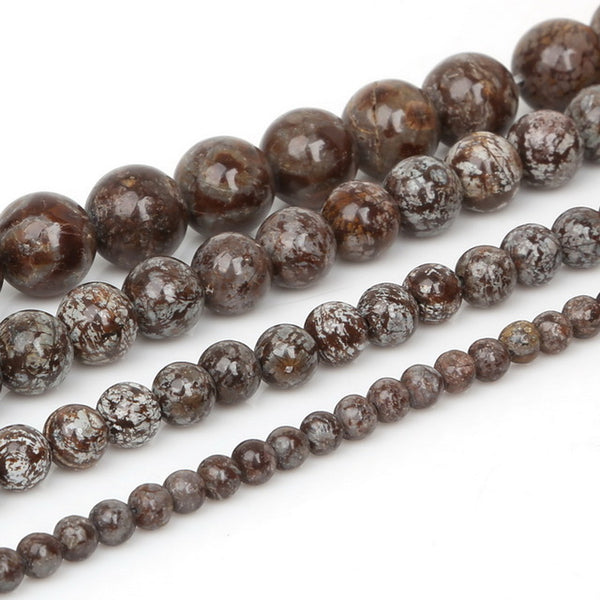 4 6 8 10mm Natural Stone Beads Matte Lava Tiger Eye Red Black Onxy  Loose Stone Beads For Jewelry Making DIY Bracelet Necklace