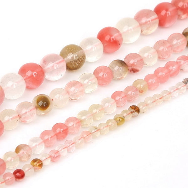 4 6 8 10mm Natural Stone Beads Matte Lava Tiger Eye Red Black Onxy  Loose Stone Beads For Jewelry Making DIY Bracelet Necklace