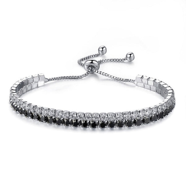 UMODE Trendy 3 Colors Fashions Charms Cubic Zirconia Tennis Bracelet & Bangles For Women Female Gifts New Luxury Jewelry UB0125