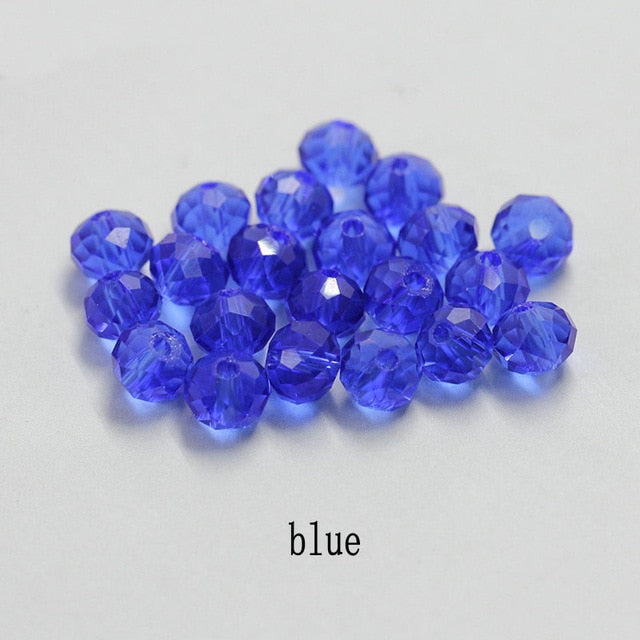 buy 1 and get 1 free 4mm colorful crystal beads charms glass loose beads round jewelry beads for jewelry making DIY total 300PCS