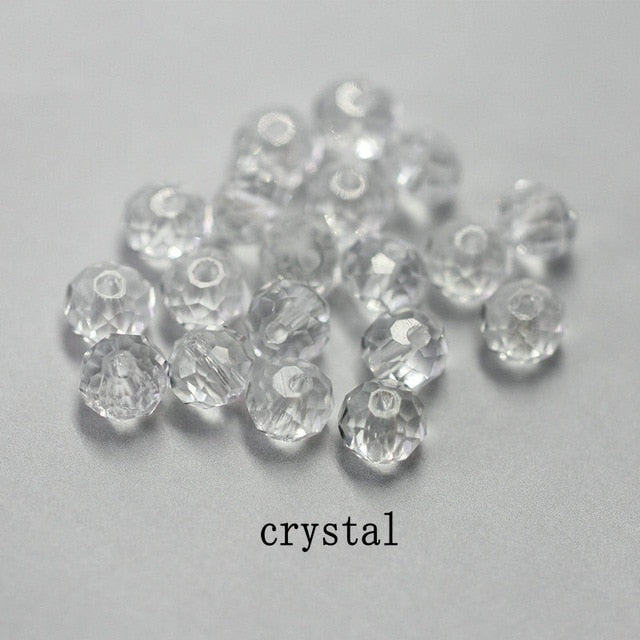buy 1 and get 1 free 4mm colorful crystal beads charms glass loose beads round jewelry beads for jewelry making DIY total 300PCS