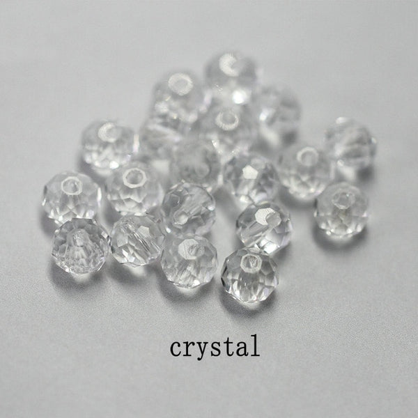 buy 1 and get 1 free 4mm colorful crystal beads charms glass loose beads round jewelry beads for jewelry making DIY total 300PCS