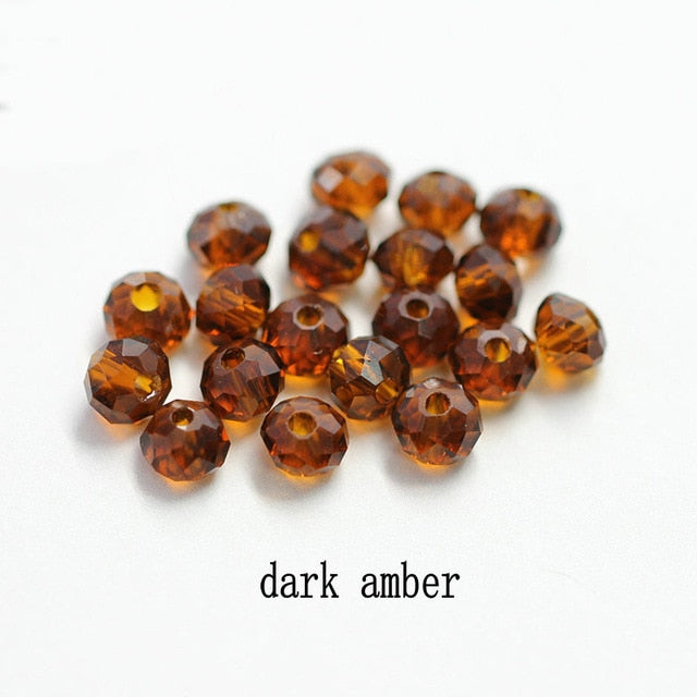 buy 1 and get 1 free 4mm colorful crystal beads charms glass loose beads round jewelry beads for jewelry making DIY total 300PCS