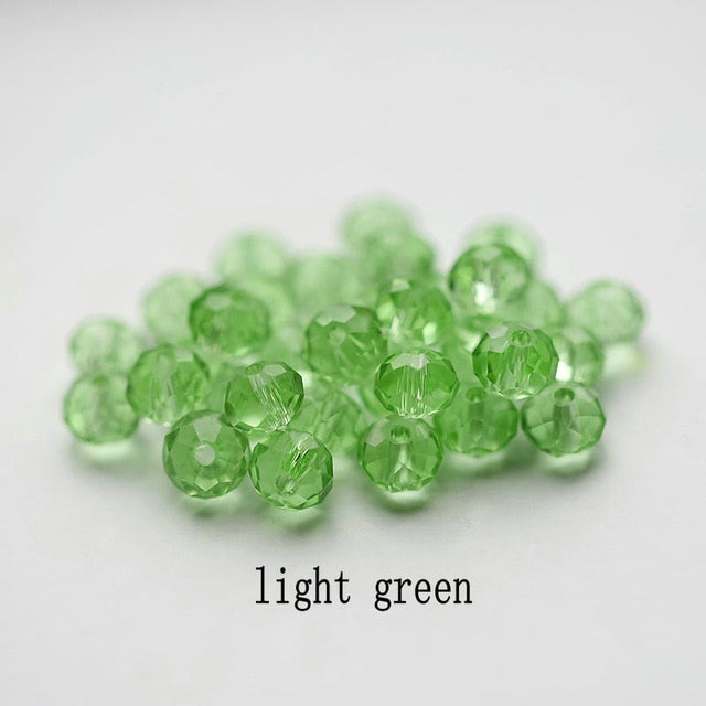 buy 1 and get 1 free 4mm colorful crystal beads charms glass loose beads round jewelry beads for jewelry making DIY total 300PCS