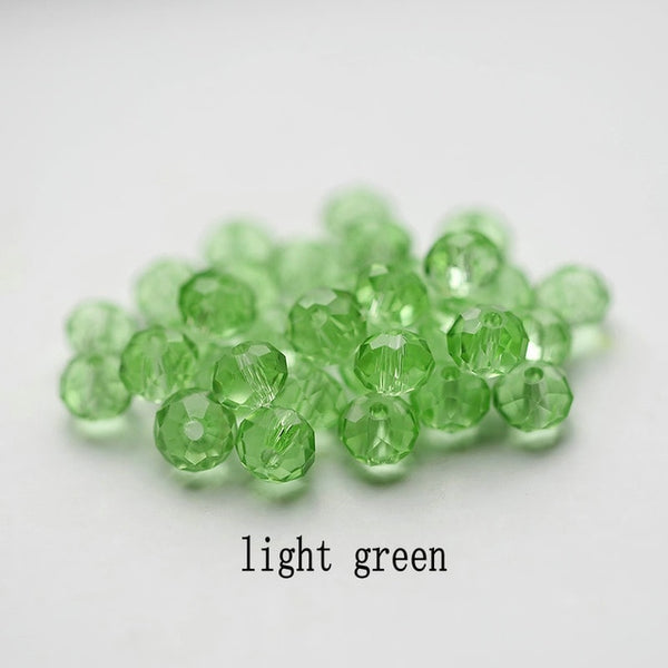 buy 1 and get 1 free 4mm colorful crystal beads charms glass loose beads round jewelry beads for jewelry making DIY total 300PCS