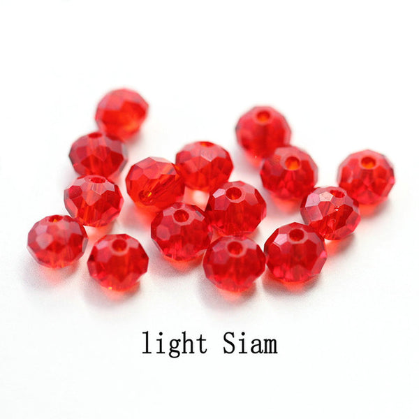 buy 1 and get 1 free 4mm colorful crystal beads charms glass loose beads round jewelry beads for jewelry making DIY total 300PCS