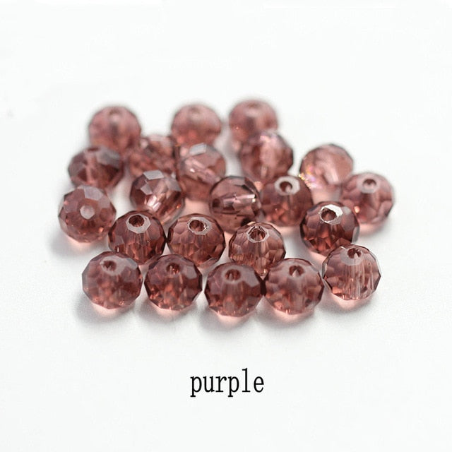 buy 1 and get 1 free 4mm colorful crystal beads charms glass loose beads round jewelry beads for jewelry making DIY total 300PCS