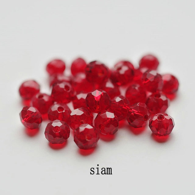 buy 1 and get 1 free 4mm colorful crystal beads charms glass loose beads round jewelry beads for jewelry making DIY total 300PCS