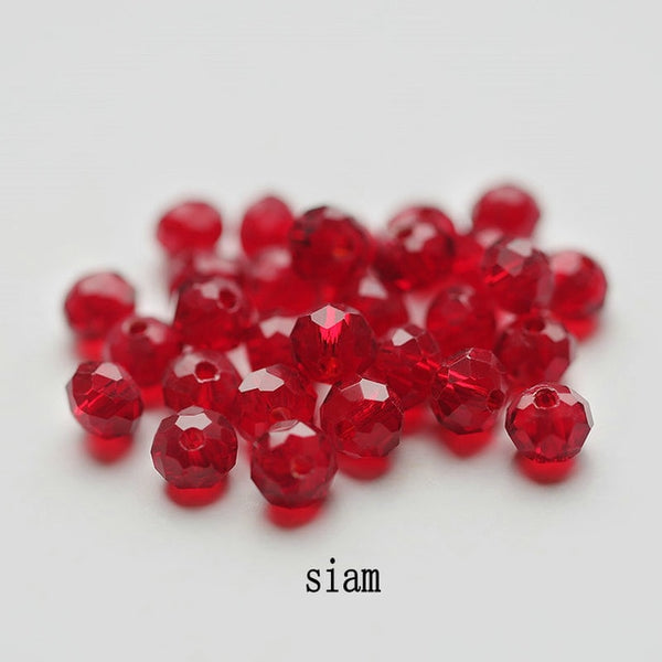 buy 1 and get 1 free 4mm colorful crystal beads charms glass loose beads round jewelry beads for jewelry making DIY total 300PCS