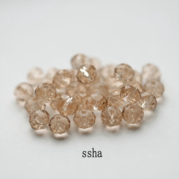 buy 1 and get 1 free 4mm colorful crystal beads charms glass loose beads round jewelry beads for jewelry making DIY total 300PCS