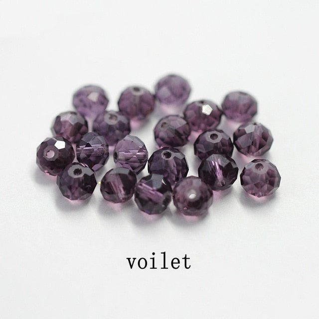 buy 1 and get 1 free 4mm colorful crystal beads charms glass loose beads round jewelry beads for jewelry making DIY total 300PCS