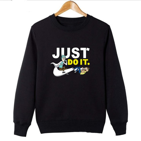Autumn Character Anime Cool Rick Morty hoodies Peace Among Worlds Folk hoodie men women Cotton Casual Funny sweatshirt