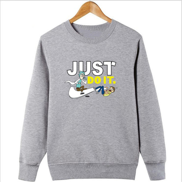 Autumn Character Anime Cool Rick Morty hoodies Peace Among Worlds Folk hoodie men women Cotton Casual Funny sweatshirt