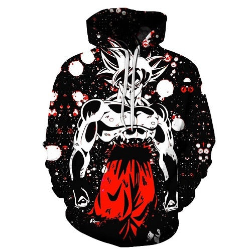 Cartoon hoodie seven dragon ball Z pocket hooded sweatshirt sleeves for men and women wearing a new hoodies Asian size s-6xl.
