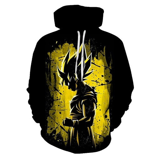 Cartoon hoodie seven dragon ball Z pocket hooded sweatshirt sleeves for men and women wearing a new hoodies Asian size s-6xl.