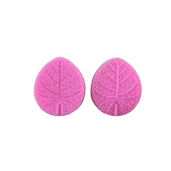 3D Flower Leaf Fondant Silicone Mold  Cooking Wedding Decoration Baking Sugar Craft Molds Leaves DIY Cake Silicone Mold