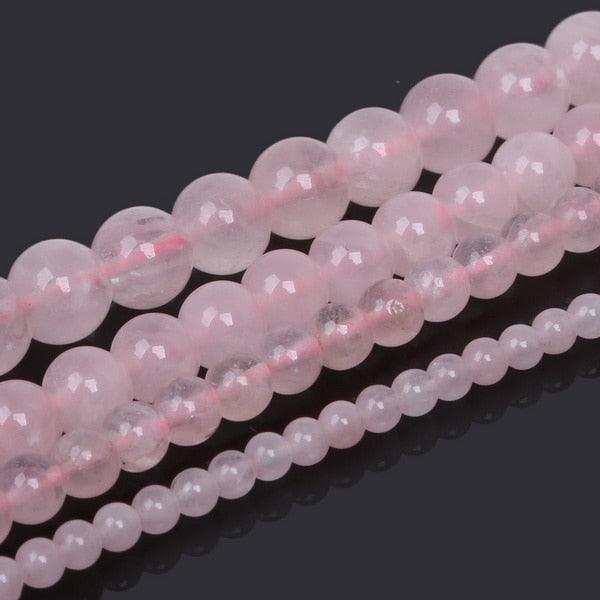 New Fashion 4 6 8 10mm Natural Stone Beads Black Lava Tiger Eye Bulk Loose Stone Beads For DIY  Jewelry Making Bracelet Necklace
