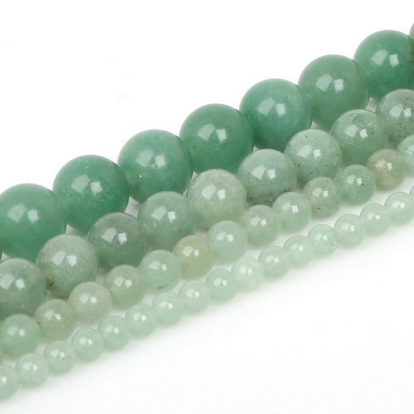 New Fashion 4 6 8 10mm Natural Stone Beads Black Lava Tiger Eye Bulk Loose Stone Beads For DIY  Jewelry Making Bracelet Necklace