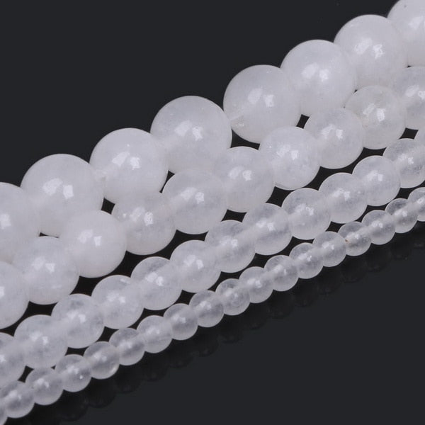 New Fashion 4 6 8 10mm Natural Stone Beads Black Lava Tiger Eye Bulk Loose Stone Beads For DIY  Jewelry Making Bracelet Necklace