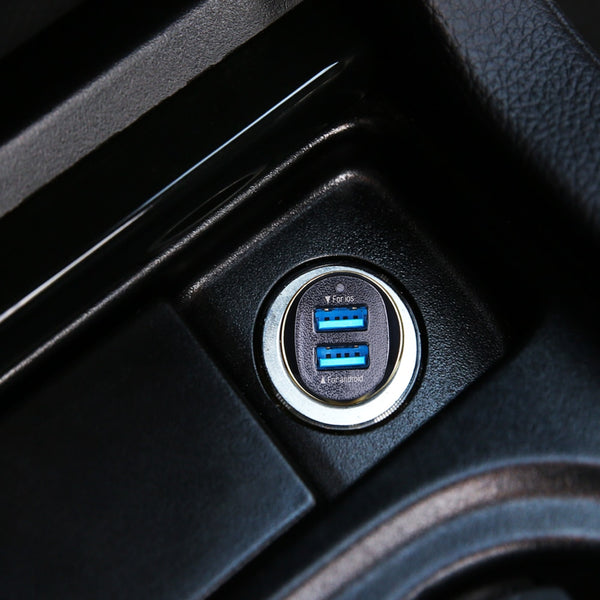 CASEIER 3.1A Fast USB Car Charger For iPhone X Xr Xs Max Dual Port USB Charger For IOS Android Mobile Phone Tablet Fast Charging