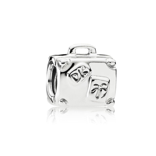 european 1pc christmas gift house cup snowman diy bead fit Original Pandora charms silver 925 Bracelet jewelry  for women F010