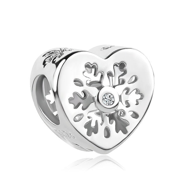 european 1pc christmas gift house cup snowman diy bead fit Original Pandora charms silver 925 Bracelet jewelry  for women F010