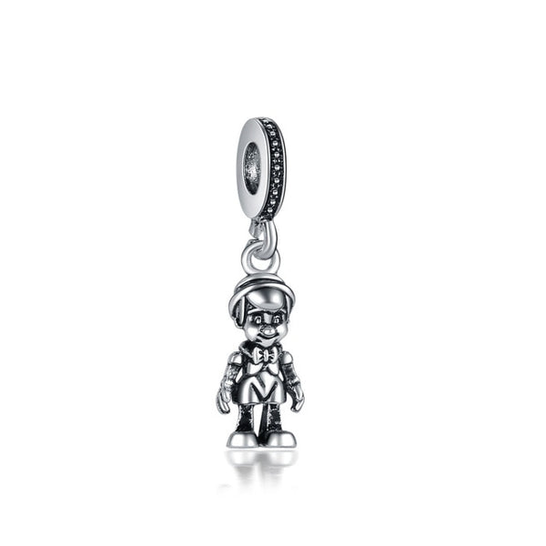 2018 Silver Plated Bead Cartoon Mouse Princess Dress Wallet Pendant Charm Beads Fit Pandora Women Diy Bracelets Bangles Jewelry