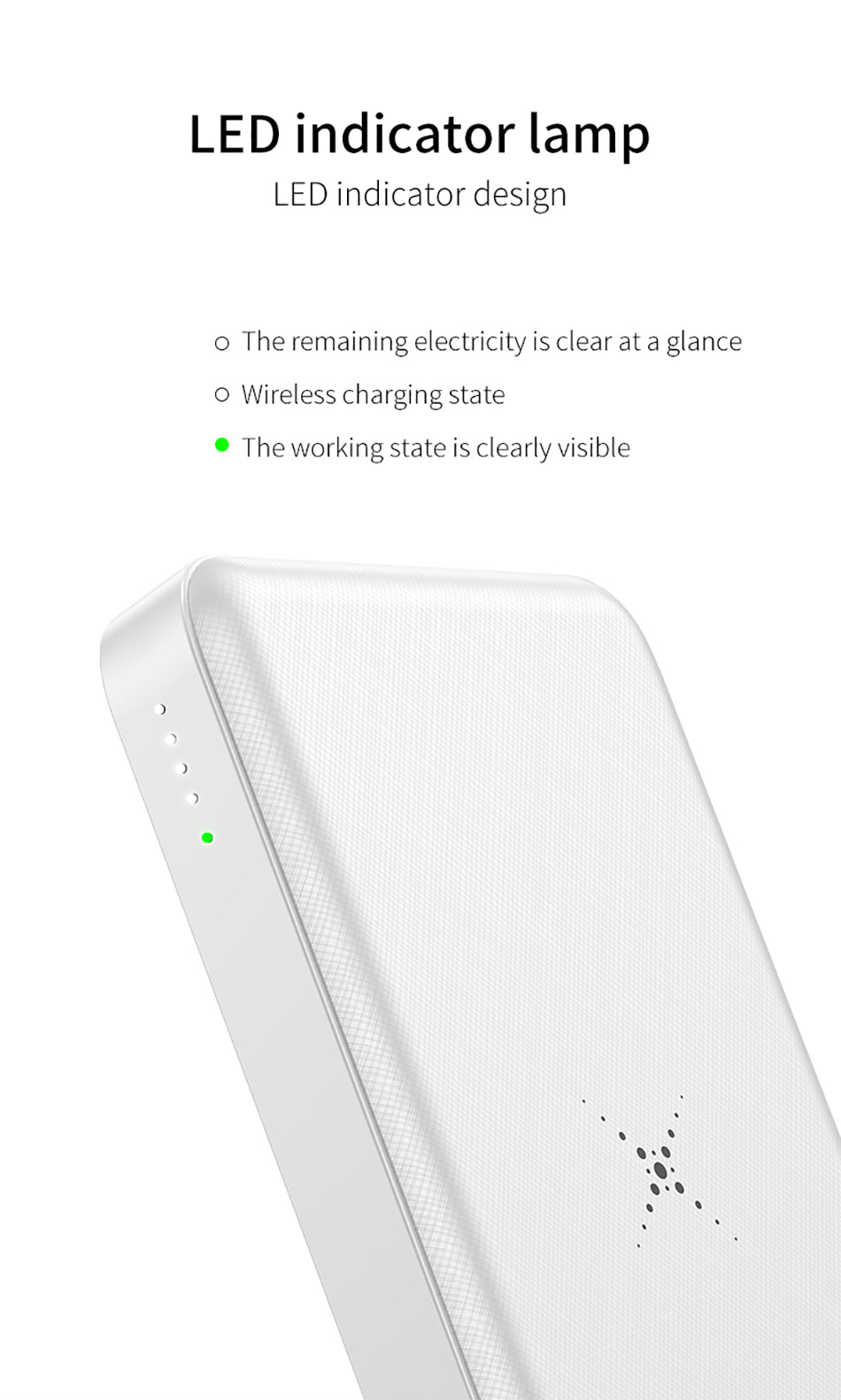 Baseus 10000mAh Wireless Charger Power Bank Dual USB Powerbank External Battery Wireless Charging For iPhone Xs Max Samsung S9