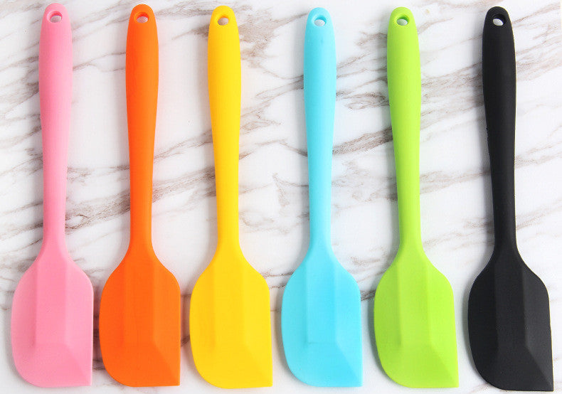 one-piece silicone scraper cake baking Tool food grade Non Stick butter cooking silicone spatula rubber shovel bakery tools