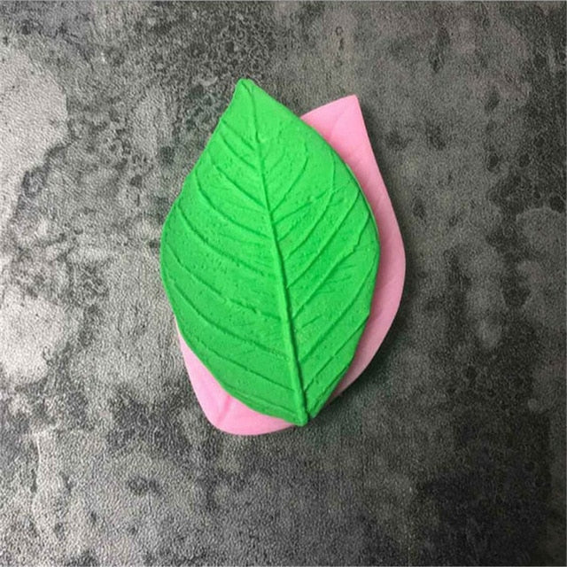 Lotus Leaf Shape Silicone Mold Fondant Leaves Petals Fondant Cake Silicone Mold Chocolate Cake Mold 3D flower cooking Mold