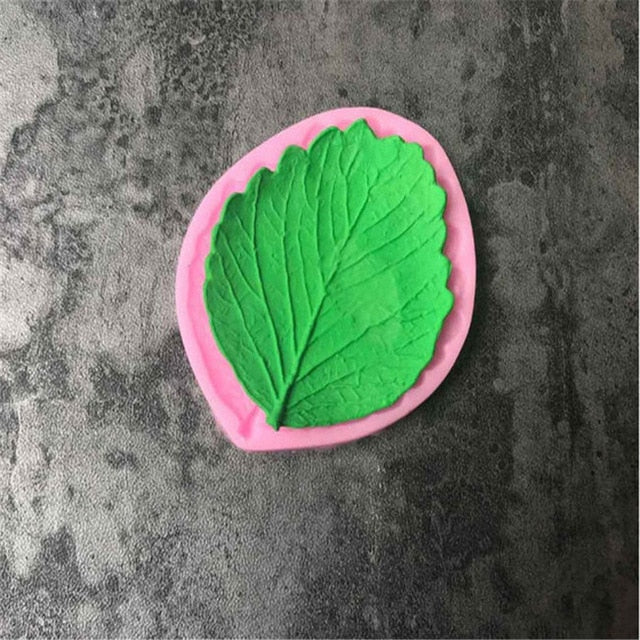 Lotus Leaf Shape Silicone Mold Fondant Leaves Petals Fondant Cake Silicone Mold Chocolate Cake Mold 3D flower cooking Mold
