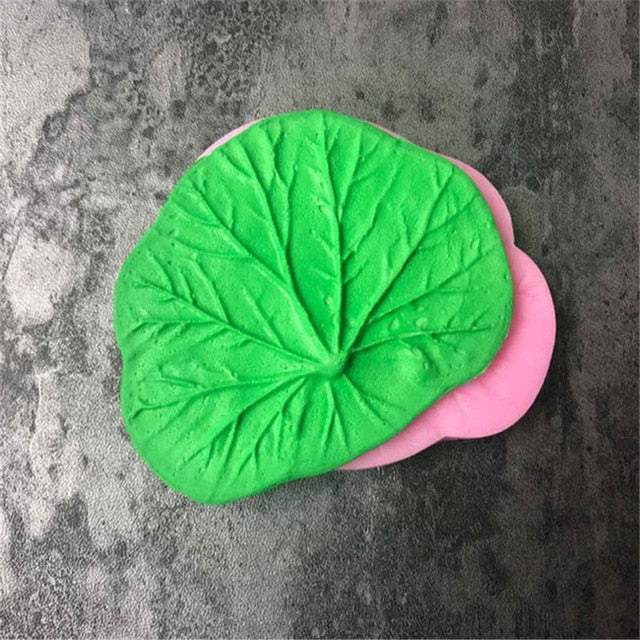 Lotus Leaf Shape Silicone Mold Fondant Leaves Petals Fondant Cake Silicone Mold Chocolate Cake Mold 3D flower cooking Mold