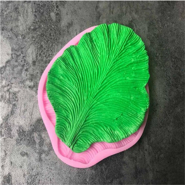 Lotus Leaf Shape Silicone Mold Fondant Leaves Petals Fondant Cake Silicone Mold Chocolate Cake Mold 3D flower cooking Mold