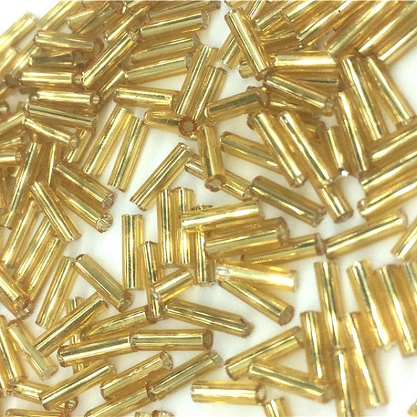DIY 2*6mm 200pcs/lot Crystal Glass Bugle Beads European Seed Long Tube Two Hole Spacer Beads ForNecklace Bracelet Jewelry Making