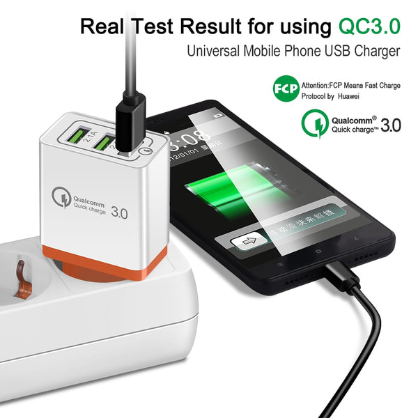 Olaf USB Charger quick charge 3.0 for iPhone X 8 7 iPad Fast Wall Charger for Samsung S9 Xiaomi mi 8 Huawei Mobile Phone Charger