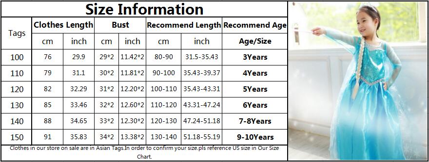 Queen Elsa Dresses Elsa Elza Costumes Princess Anna Dress for Girls Party Vestidos Fantasia Kids Girls Clothing Elsa Set